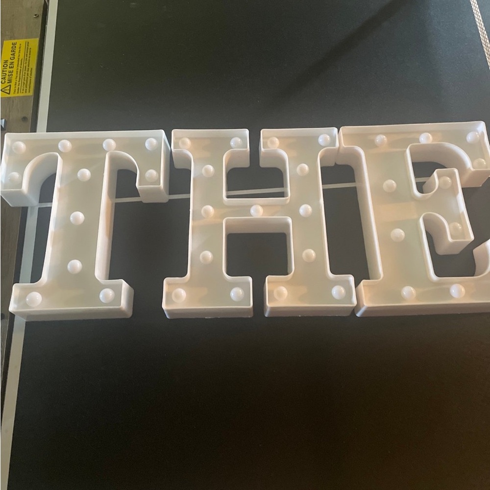 Marquee Letters
